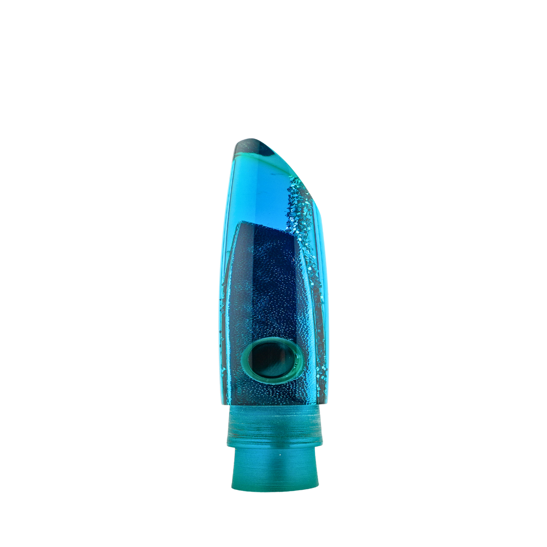 Mato Lures: History & Lure Identification Guide | Luremonger 12" Sampan Scoop, Blue Tint - Offshore Trolling Lure Archive
