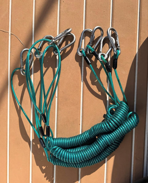 Tunacious - 12’ SS Reel Safety Leash