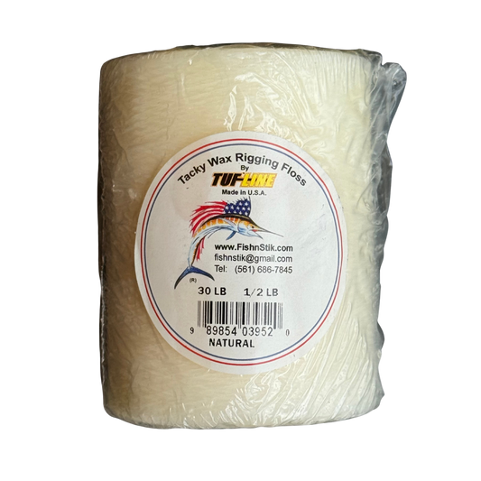 TUFLINE - 30LB x 1/2LB 1280yd Spool Natural