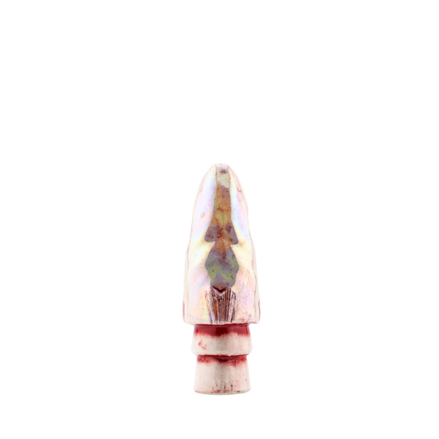Tetsuo - 9" Pink Ceramic Fish Head Bullet