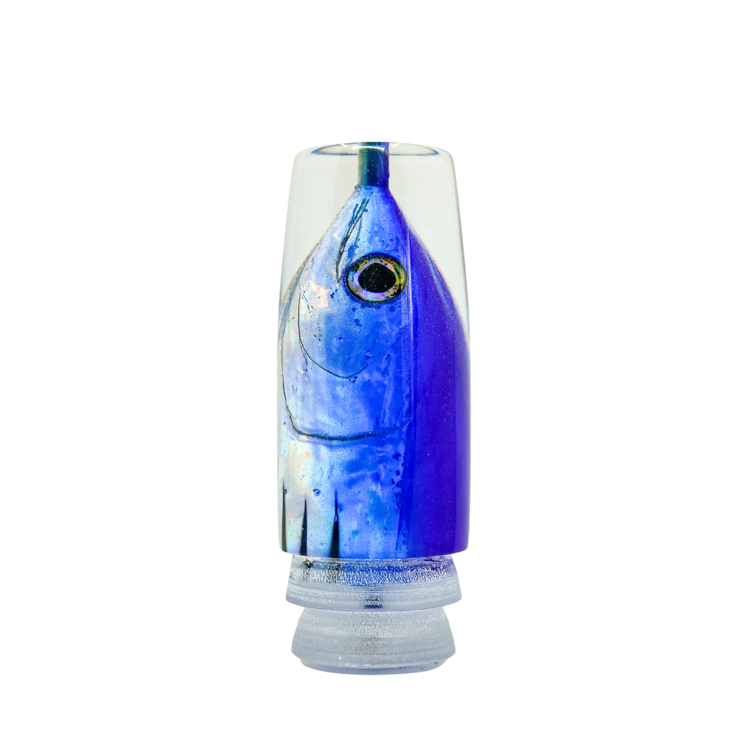 Alii Kai - 14" Holo Aku Fish Hard Head Skirted