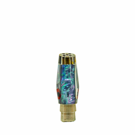 Futa - 9" Vintage Paua Shell RT Cut Slant
