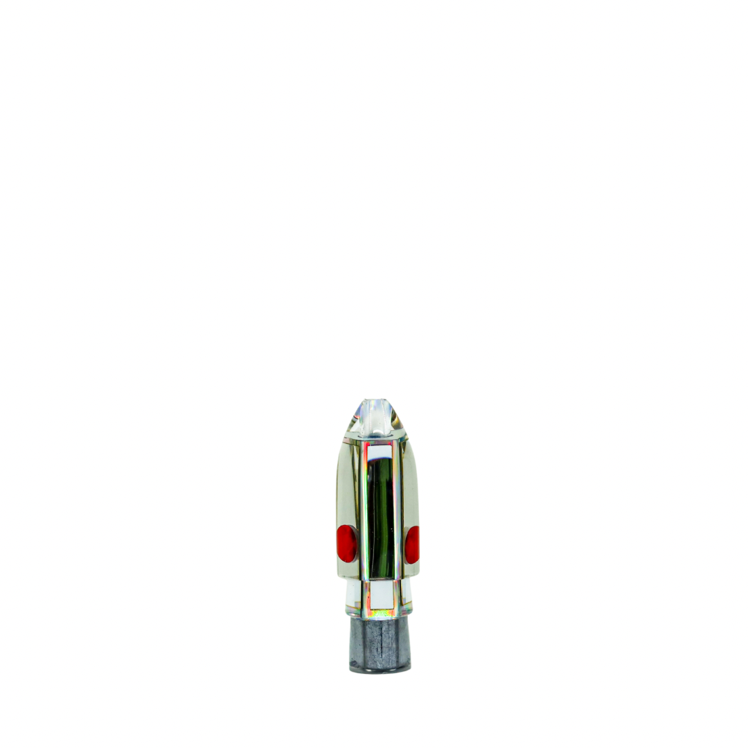 Sh-Bite - 5” Aku Lure Chrome Mirror Bullet