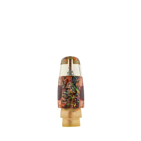 D.H. Lures - 9" Pink Paua Shell Plunger