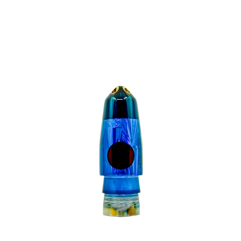 Sh-Bite - 9" Blue Tint 4-Jet Bullet