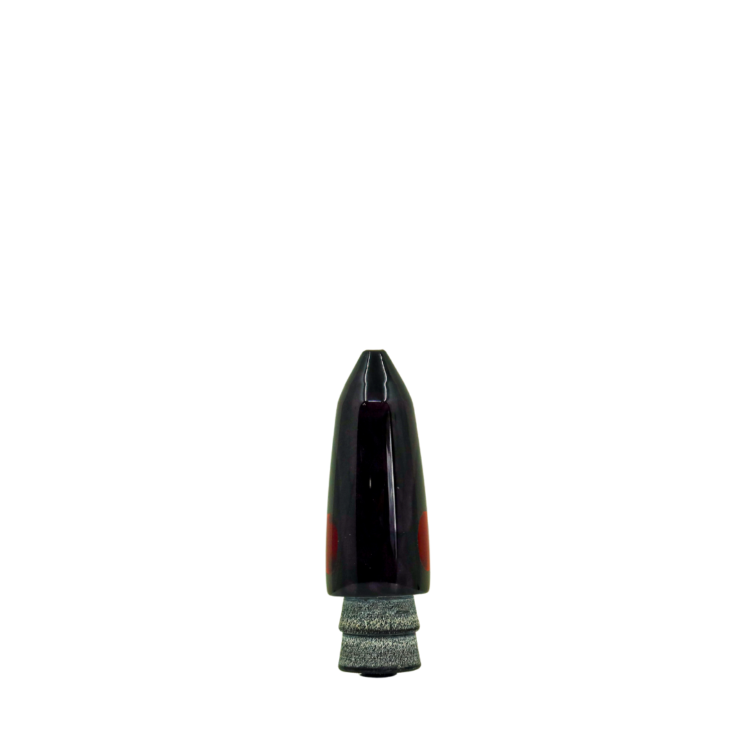 Leroy - 7" Vintage Purple 2-Hole Jetted Bullet