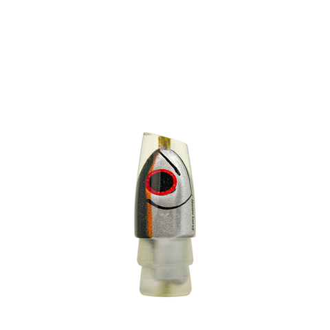 Matsu - 9" Fish Head Black Salmon Slant