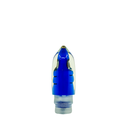 Tsutomu - 12” Limited Blue Fish Head Moke Bullet