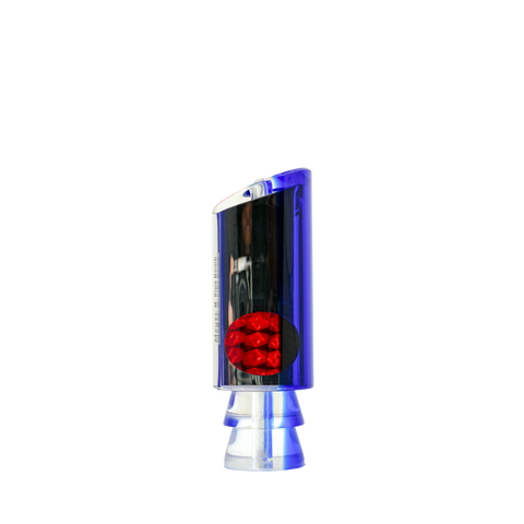 Moyes - 12" Blue Top Mirror Med. Pipe Bomb