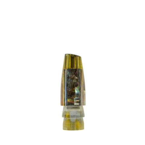 Shiroma - 9” Vintage Shell 4-Hole Jet Slant