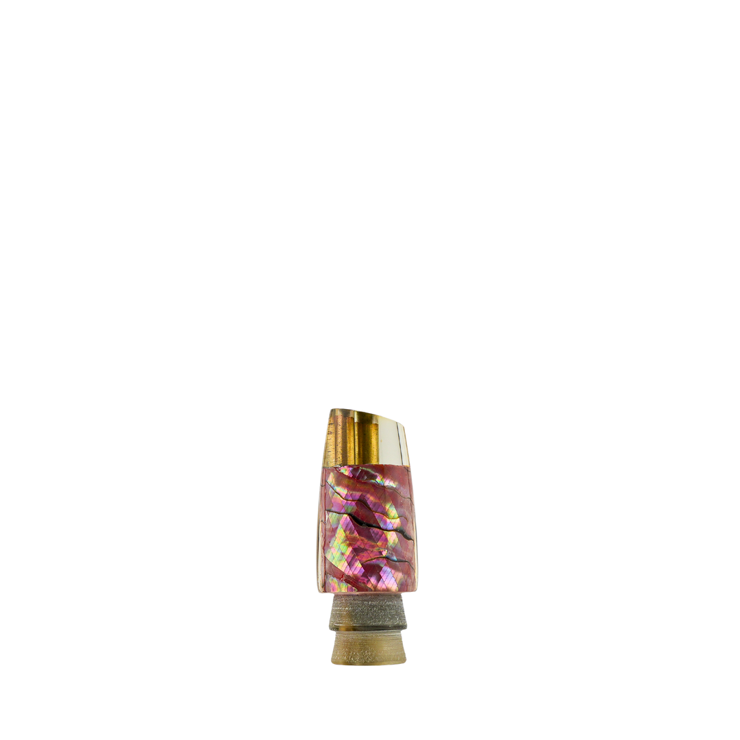 Leroy Lures: History & Lure Identification Guide | Luremonger 7" Slant, 2-Jet Pink Shell - Offshore Trolling Lure Archive