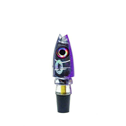 Aloha Lures - 9” Purple Sparkle Super Ninja