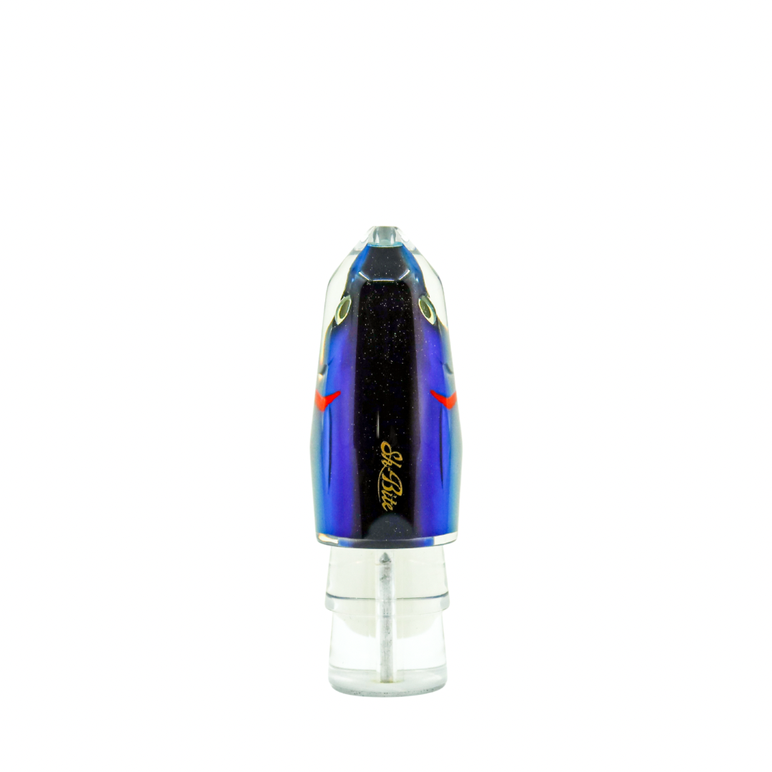 Sh-Bite - 9” RT Purple Blue Fish Head Bullet