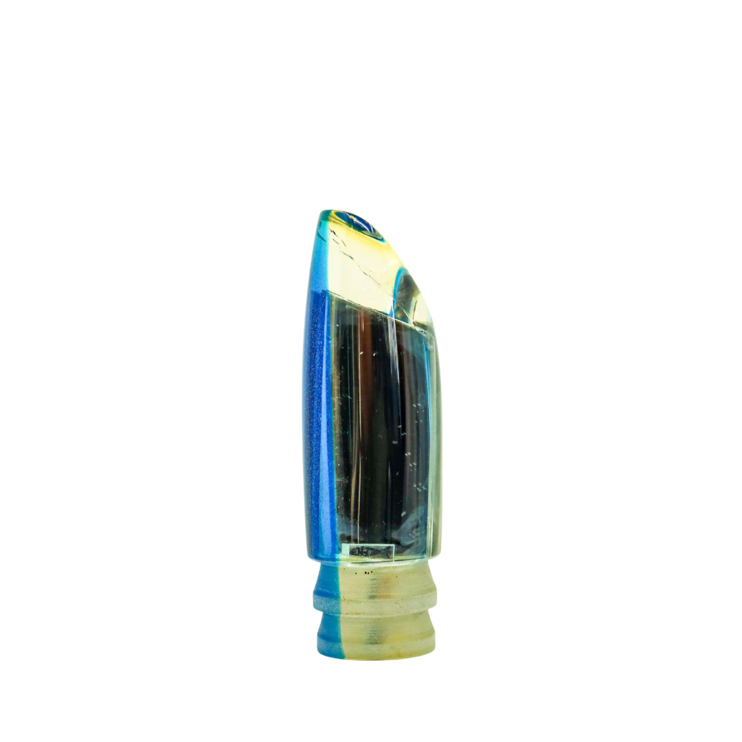 Enticer - 10” Vintage Blue Top Mirror Scoop *Read*
