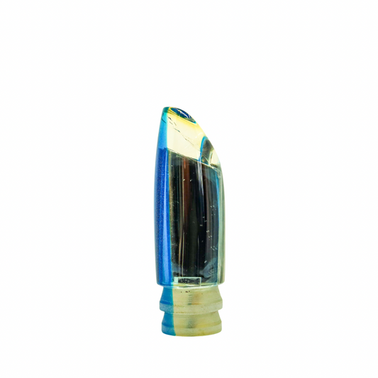 Enticer - 10” Vintage Blue Top Mirror Scoop *Read*