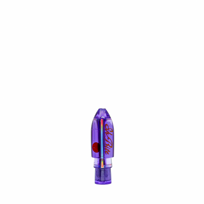 Sh-Bite - 5” Aku Lure Purple Mirror Bullet