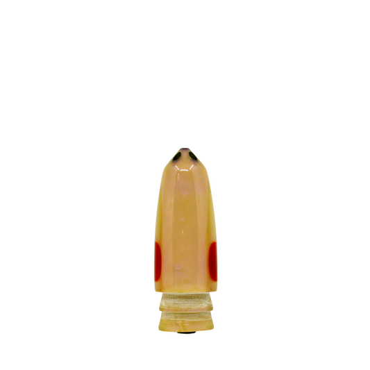 Leroy - 9” Vintage 4-Hole Jetted Strawberry Bullet