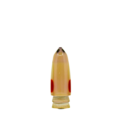 Leroy - 9” Vintage 4-Hole Jetted Strawberry Bullet