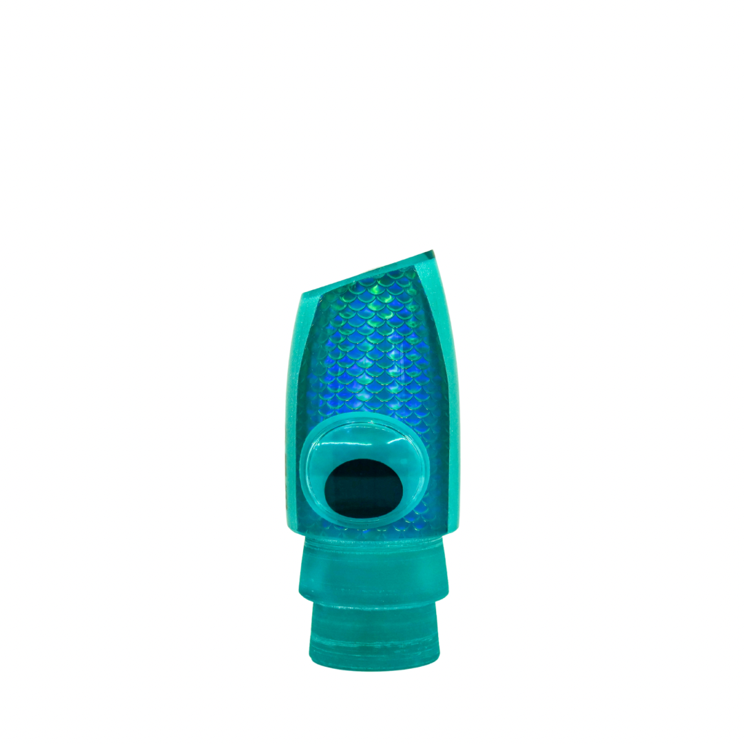Crane - 10” Medium Plunger Turquoise Tint