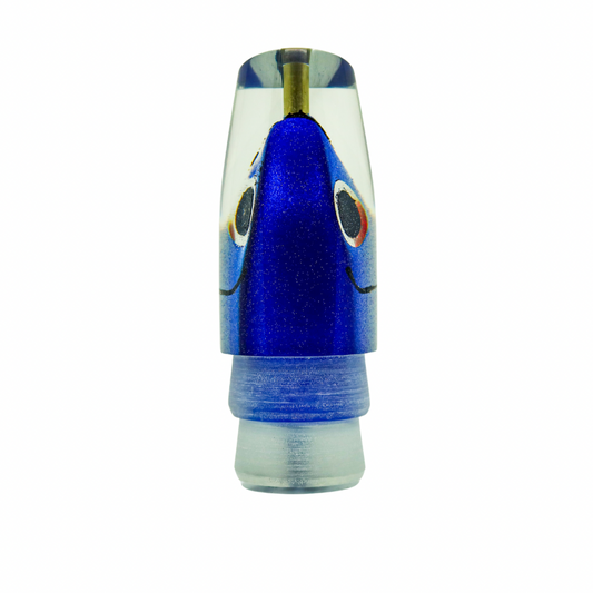 Matsu - 12” Fish Head Slant Blue Top
