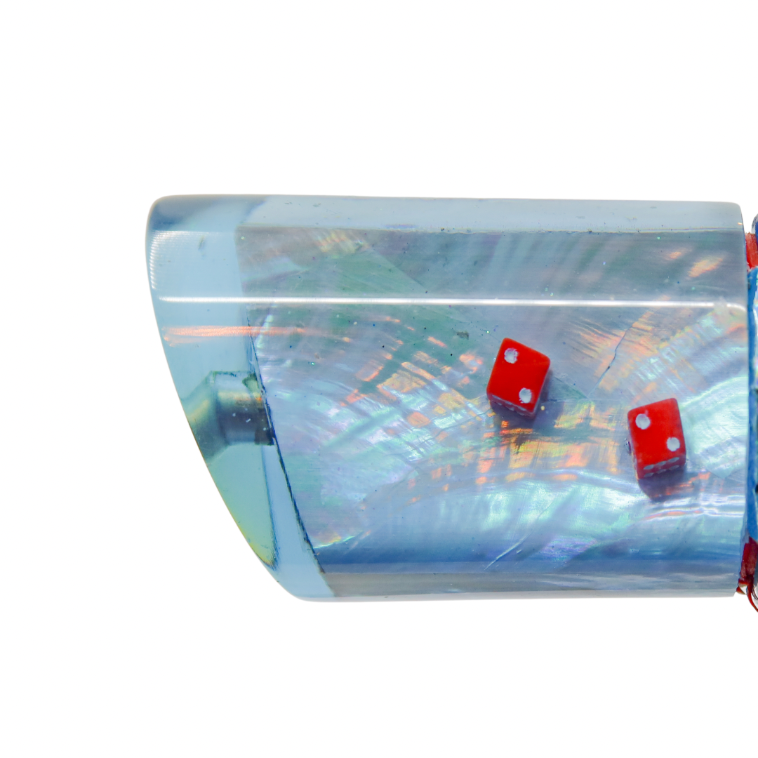 Kealoha - 12” Blue Tint Dice Tube