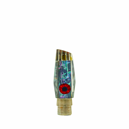 Futa - 9" Vintage Paua Shell RT Cut Slant