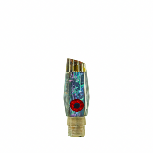 Futa - 9" Vintage Paua Shell RT Cut Slant