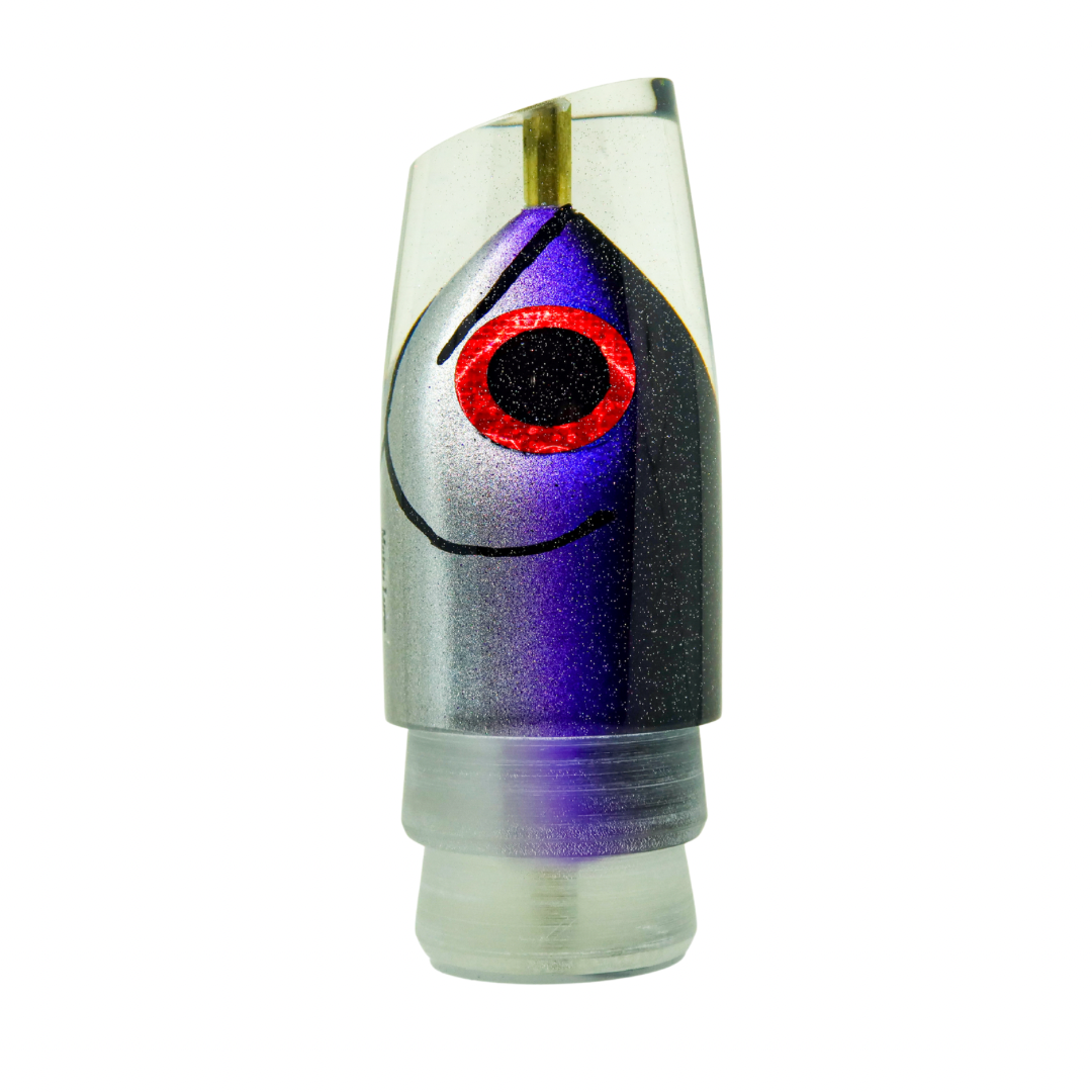 Matsu - 14” Fish Head Slant Purple Top