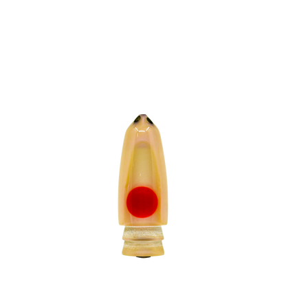Leroy - 9” Vintage 4-Hole Jetted Strawberry Bullet