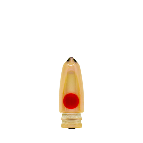 Leroy - 9” Vintage 4-Hole Jetted Strawberry Bullet