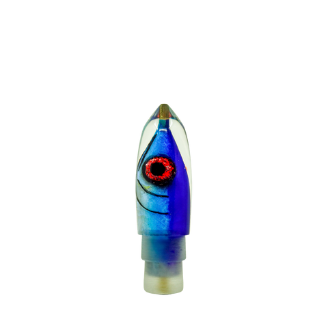 Tsutomu - 9”+ Limited Tricolor Fish Head Moke Bullet