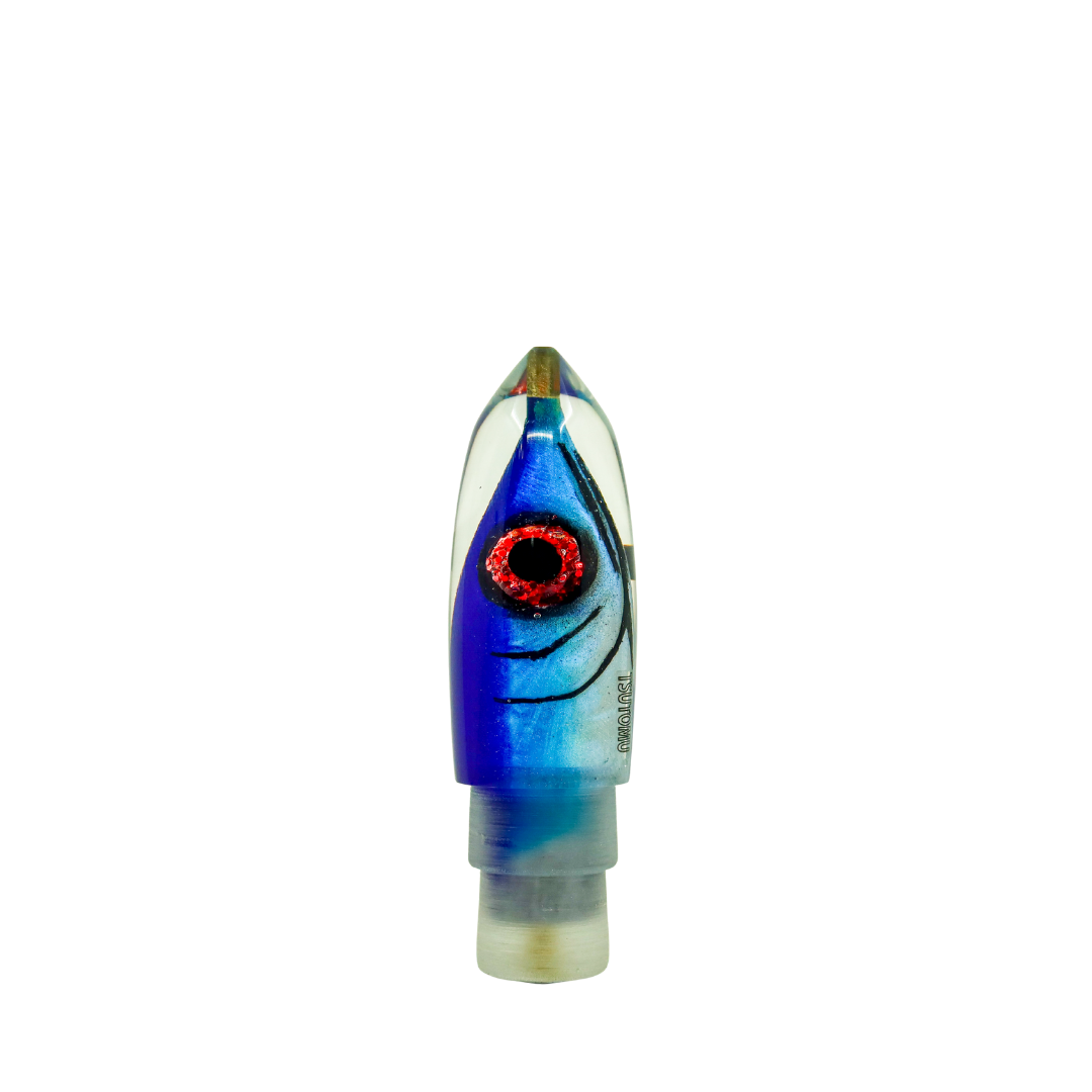 Tsutomu - 9”+ Limited Tricolor Fish Head Moke Bullet