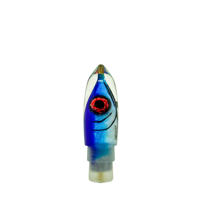 Tsutomu - 9”+ Limited Tricolor Fish Head Moke Bullet