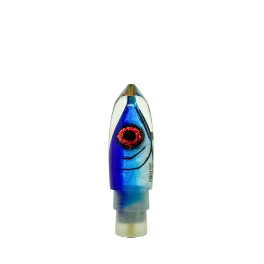 Tsutomu - 9”+ Limited Tricolor Fish Head Moke Bullet