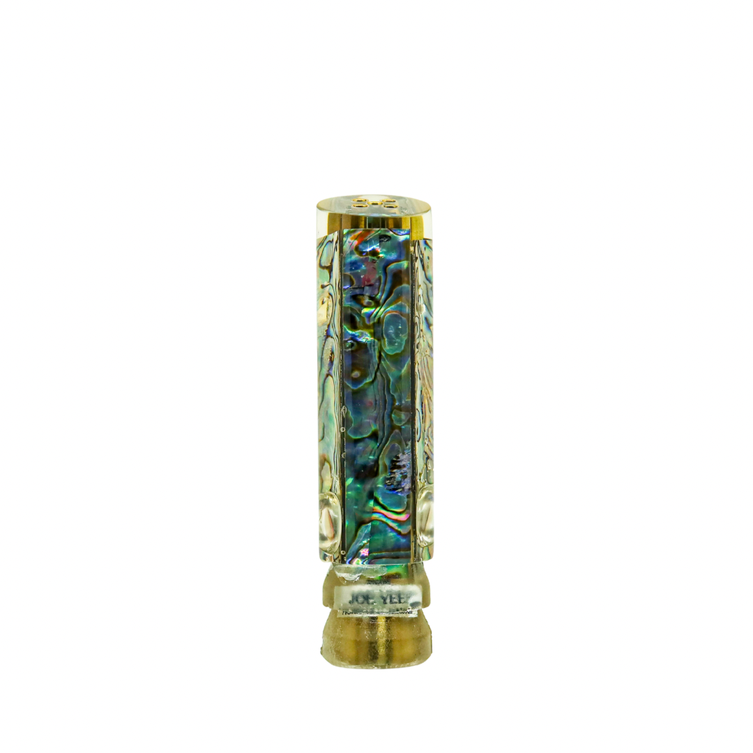 Joe Yee - 9" Vintage Paua Shell Jetted Tube