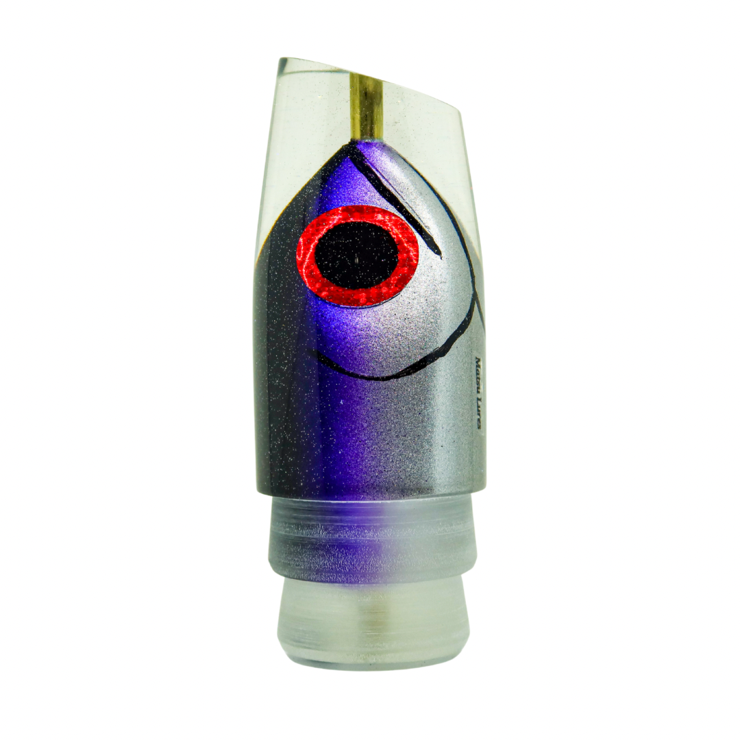 Matsu - 14” Fish Head Slant Purple Top
