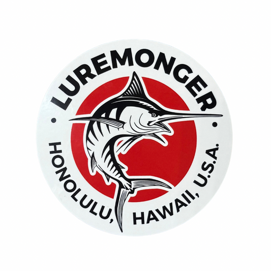 Luremonger - 4”x4” Vinyl Gloss Japan Logo