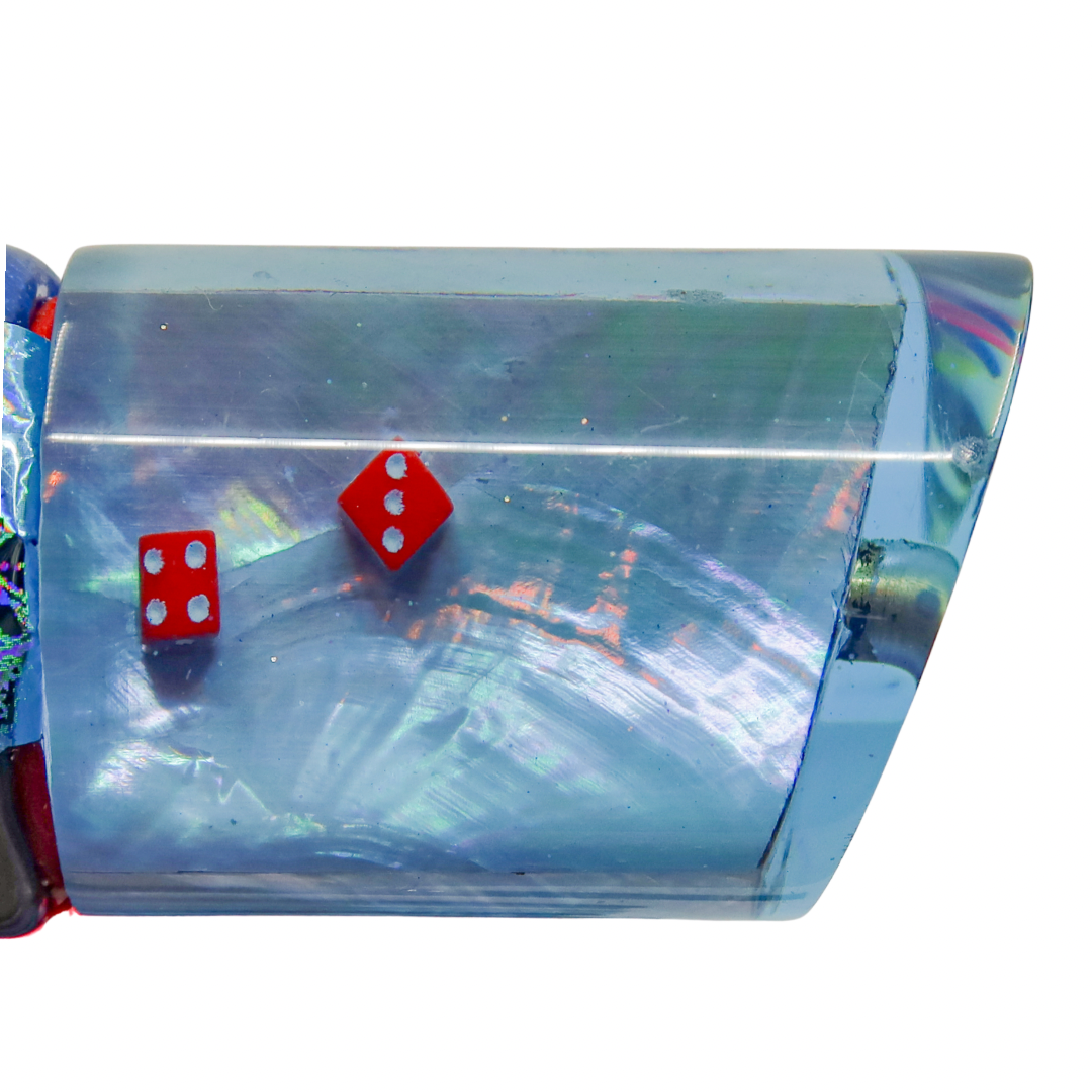 Kealoha - 12” Blue Tint Dice Tube