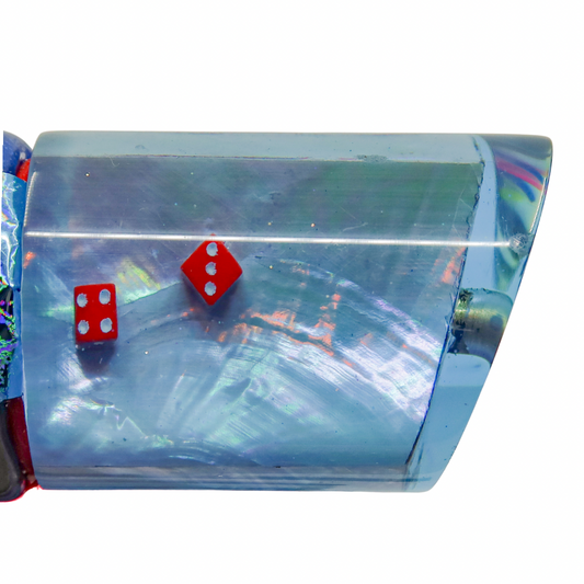 Kealoha - 12” Blue Tint Dice Tube