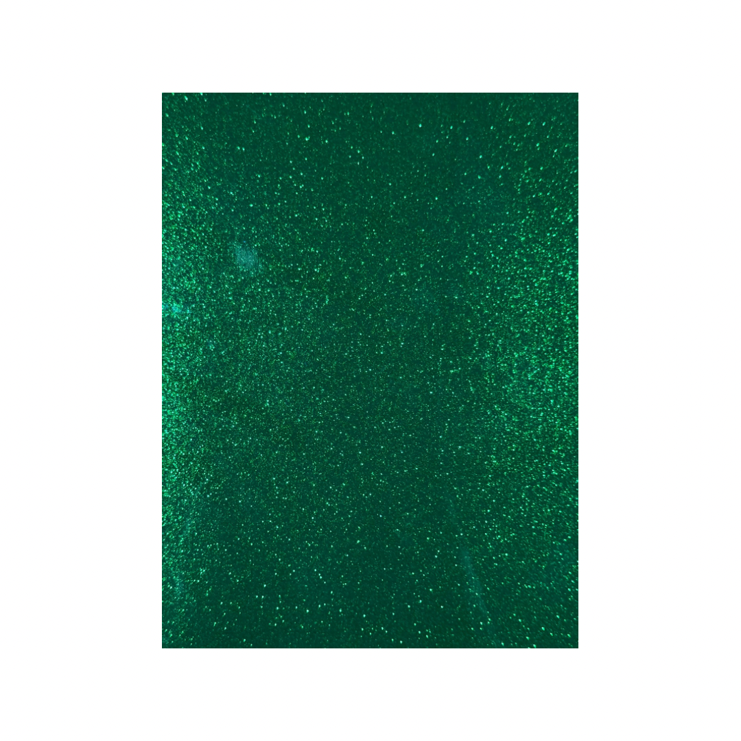 Ultra Sparkle Vinyl Sheets 12”x18” Dark Green
