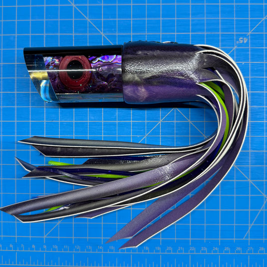 Tanigawa - 14" Large Purple Shell Tube (FROTHY)