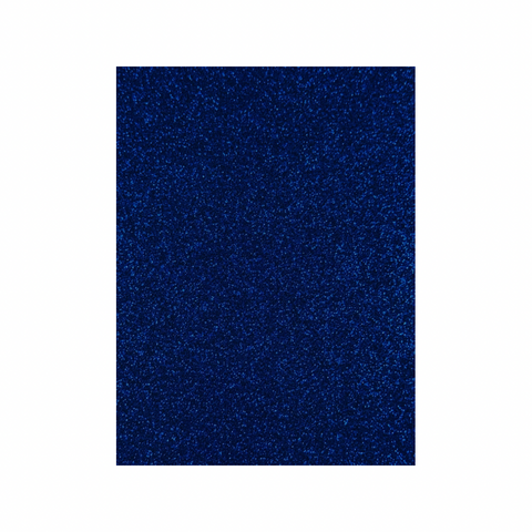 Ultra Sparkle Vinyl Sheets 12”x18” Dark Royal Blue