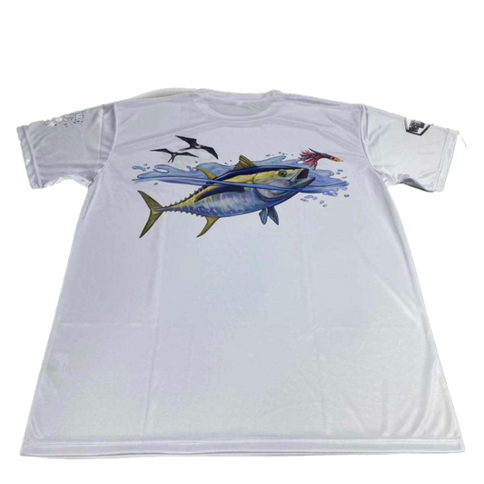 Tails Not Tales Ahi Dri Fit T-Shirt (Adult/Keiki)