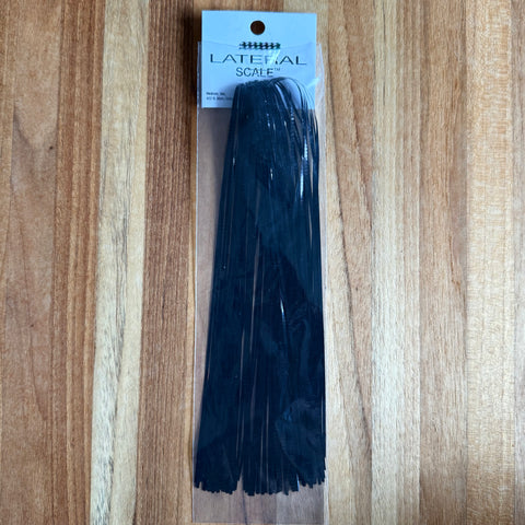 Hedron Lateral Scale Flashabou #1712 - Black