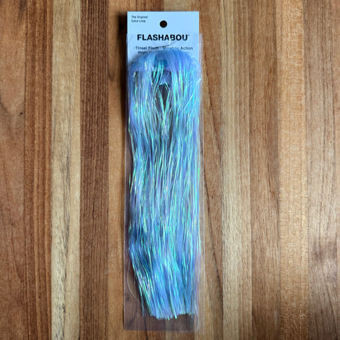 Hedron Flashabou Dyed-Pearl #6963 - Ice Blue