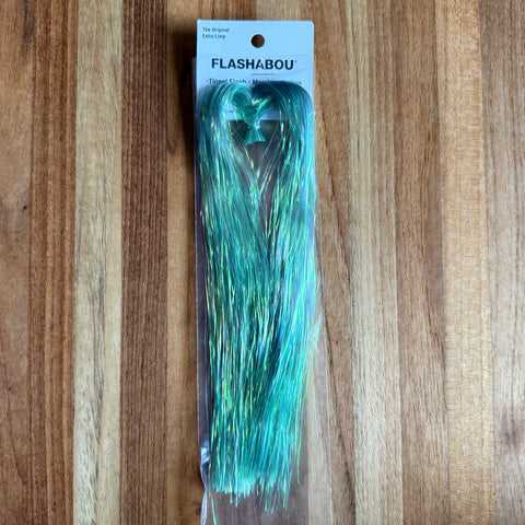 Hedron Flashabou Dyed-Pearl #6972 - Peacock