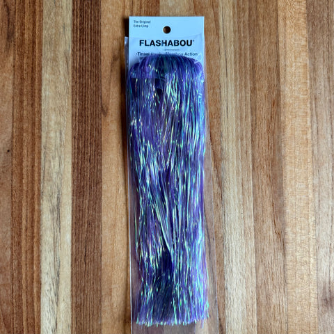 Hedron Flashabou Dyed-Pearl #6966 - Purple