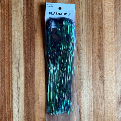 Hedron Flashabou Dyed-Pearl #6960 - Black