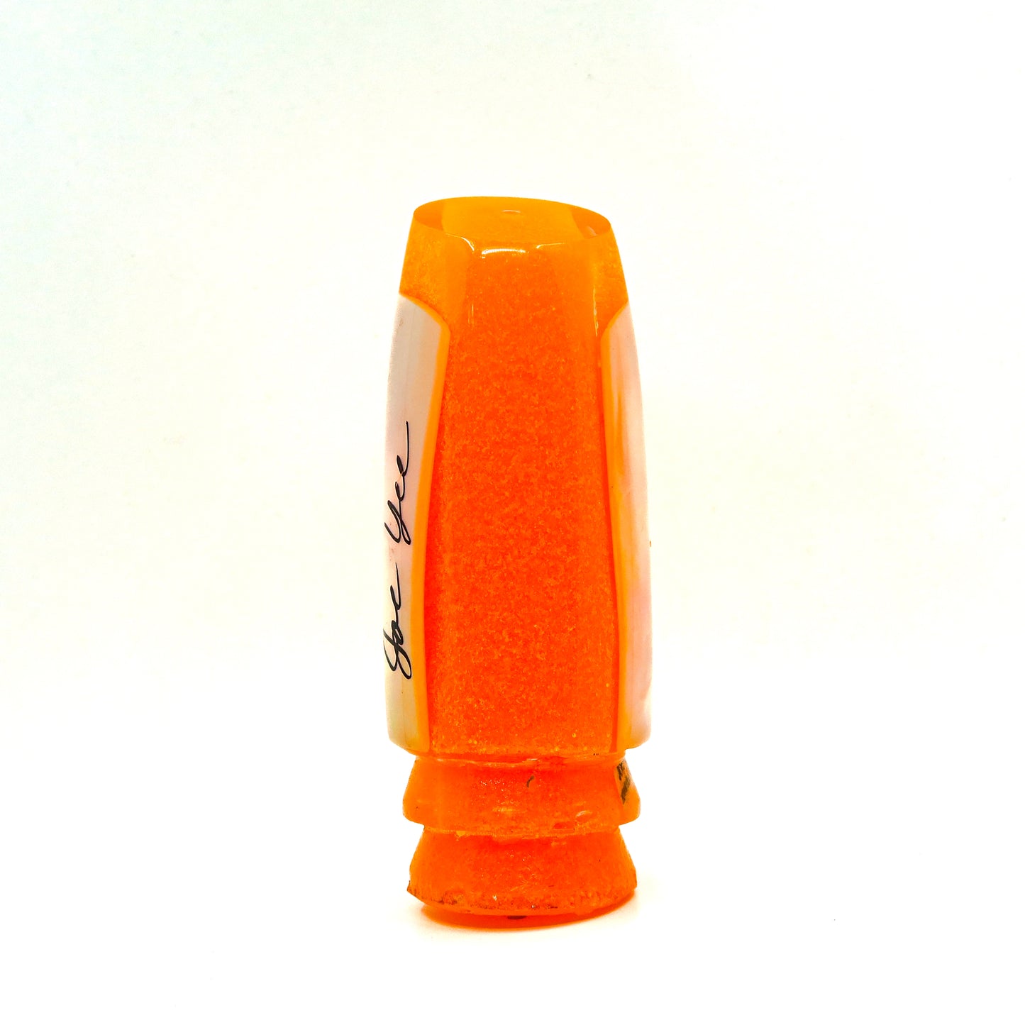 Joe Yee - 14” Orange Pigment Signed Super Plunger