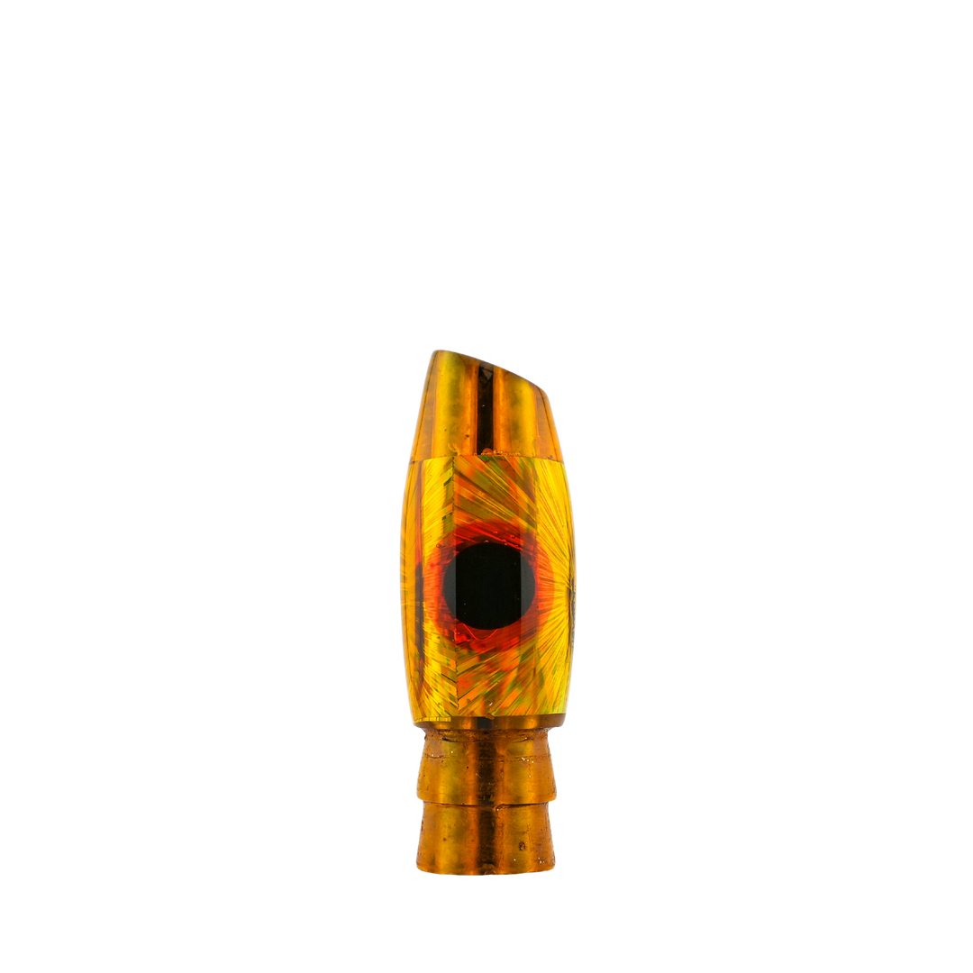 Kobash Lures: History & Lure Identification Guide | Luremonger 9"+ Plunger, 4-Jet Gold Tint - Offshore Trolling Lure Archive
